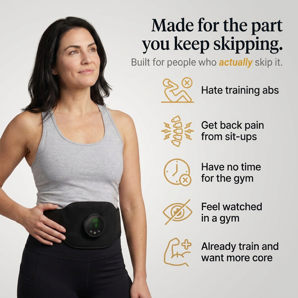 Made for the part you keep skipping - who the Ilvae EMS Trainer is built for